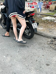 Chúp lén em gái Phương Thảo lòi mông