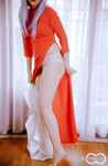 Em mẫu ruột nude cùng bộ trang phục áo dài