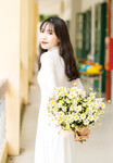 áo dài nữ sinh