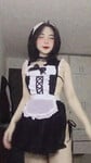Em Ánh Dương 2k6 Cosplay Hầu Gái Cực Xinh Và Đáng Yêu
