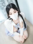 Gái xinh dâm cú to lồn múp dụp không lông nude khoe hàng ích