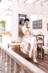 Hậu trường chụp ảnh nude cho em rau dâm vú to lồn múp