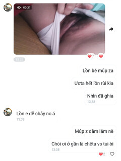 Bé học sinh dâm đãng